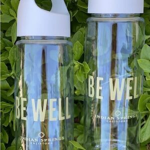 Be Well Indian Springs Clear Water Bottle